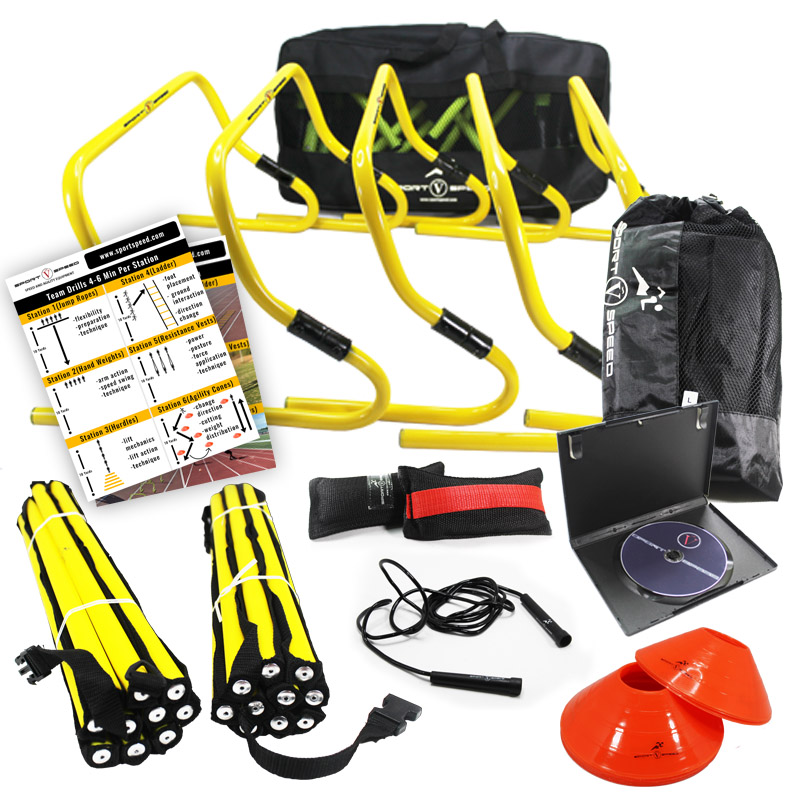 Everything you need for elite speed! Speed and Agility Training Kit 